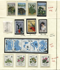 🦋🦋BIOT  early lot #78-81,96,105-106,1412-144, 147MH, OG, VFcv$37.20