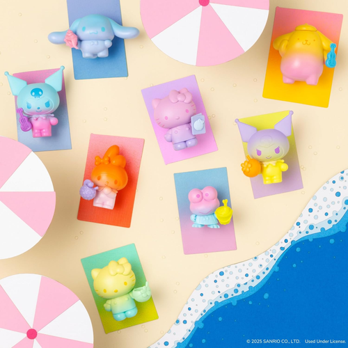 Hello Kitty and Friends Ombre Tropical Party 2” Figure 8-Pack & Accessories New - Picture 2 of 11