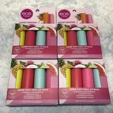 EOS Super Soft Shea Lip Balm 0.14oz ( 16 Sticks Total ) New