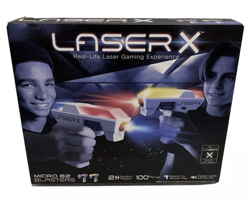 Laser X - Micro B2 Blasters Real-Life Laser Gaming Experience 2 player 42409879061 | eBay