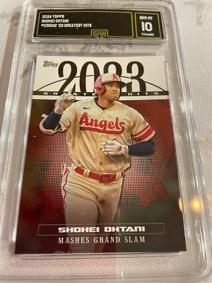 【英語版】キラー　チャンピオンシップ2023Top player 2024 Topps Series 1 - 2023 Greatest Hits Shohei Ohtani #23GH-12