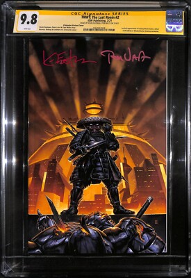 TMNT: THE LAST RONIN #2 CGC 9.8 SIGNED IDW PUBLISHING 2020 Catacutan COVER