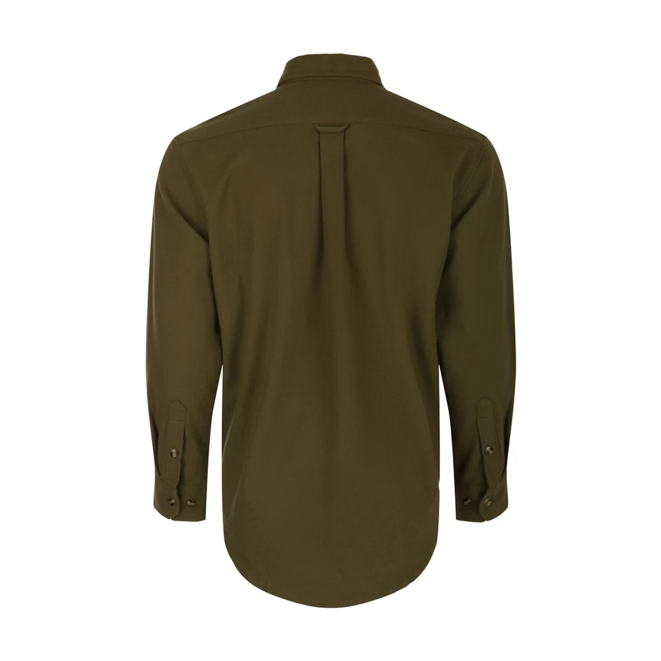 Camisa DRAKE WATERFOWL Para Hombre Otoño Sarga Cepillada Abotonada LS, Colores y Tallas Foto 2 de 4