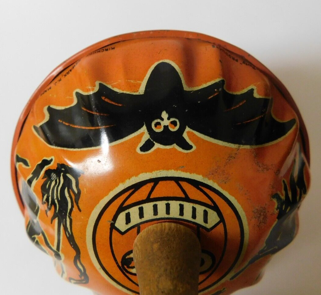 Vintage Tin Litho Halloween Noisemakers Kirchhof Set of 2 eBay