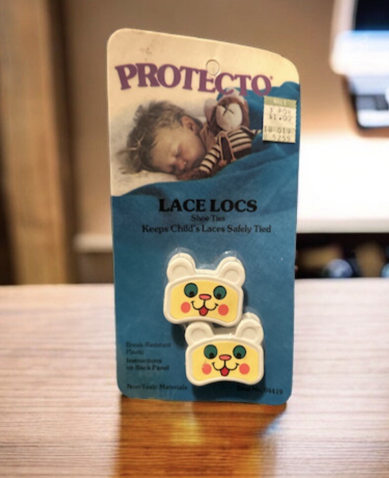 Vintage Baby Shoe Lace Cover Protecto Ties No Trip Lace Covers Lace