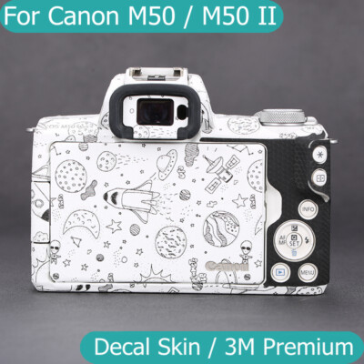 For Canon EOS M50 / M50 II Decal Skin Vinyl Wrap Film Camera Protective Sticker