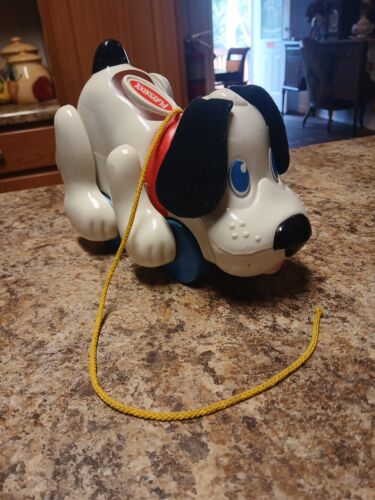 Playskool Walk 'N Sounds Digger the Dog Children's Pull Toy WORKS Vintage - Picture 3 of 6