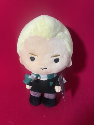 Universal Studios Harry Potter Draco Malfoy Wearing a Slytherin Scarf Plush 