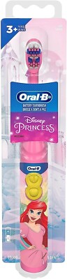 Oral-B Kid's Battery Toothbrush Featuring Disney's Little Mermaid, for Kids 3+