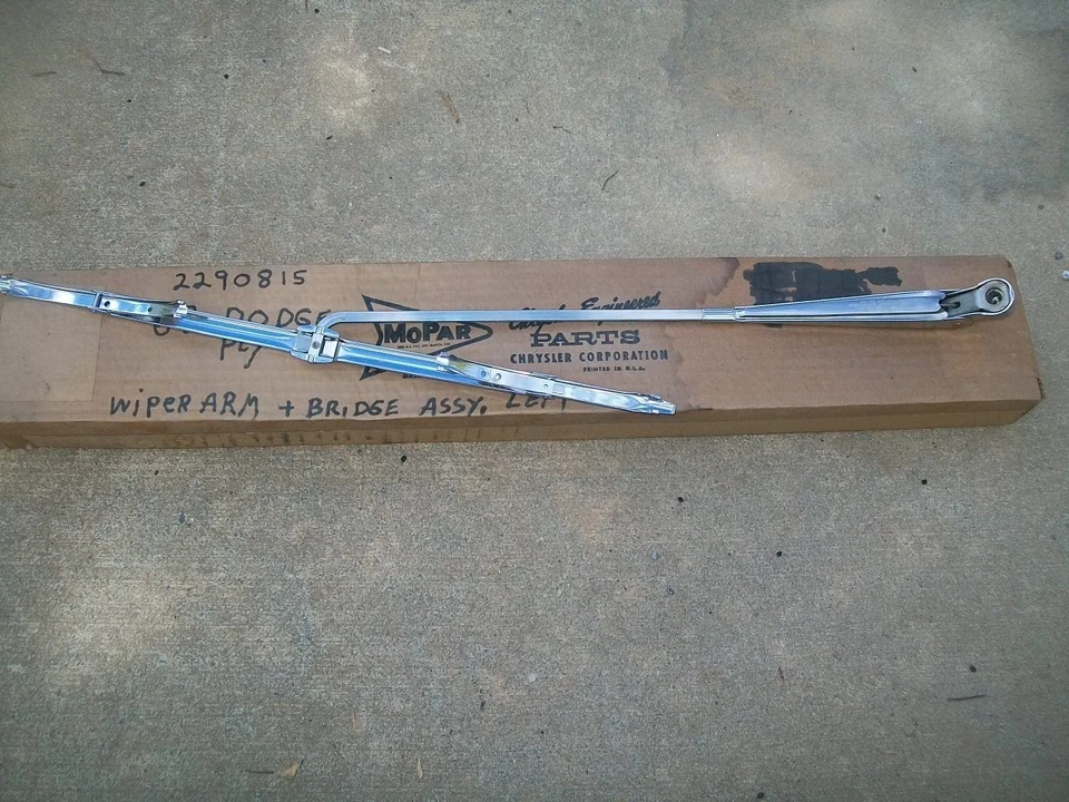 Nuevo de Lote Antiguo Mopar 1962 Plymouth Savoy Belvedere Fury Dodge Dart 330 440 Polara Brazo Limpiaparabrisas Foto 2 de 2