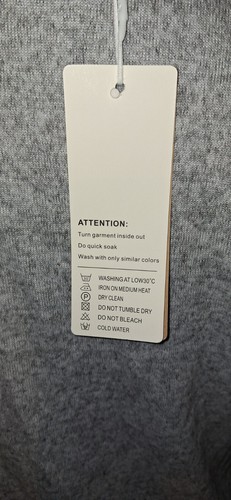 Langärmliges Strickkleid, Größe L, Neu - Bild 4 von 6