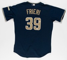 Ernesto Frieri Signed 2010 Game Used Worn Padres Jersey PSA/DNA COA Autograph