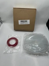 Zengest Glass Door Seal Strip, 120 Inch Soft Shower Door Sweep to Stop Leaks