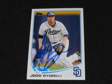 San Diego Padres Jedd Gyorko Signed 2013 Topps Autograph Card #635  TOUGH  S14