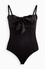 Torrid Black Bodysuit with Big Bow, Size 2x, New With Tags — photo 1