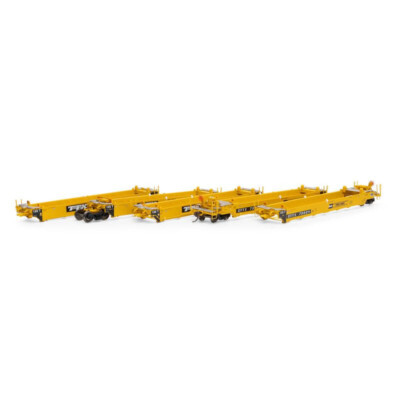 NEW ATHEARN RTR HO TTX MAXI I ARTICULATED 5-UNIT WELL CAR - 73021