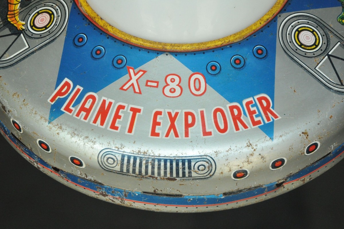 当時物 昭和レトロ 昭和のおもちゃ x-1 planet explorer Alps - Planet Explorer - Vintage Spacetoys