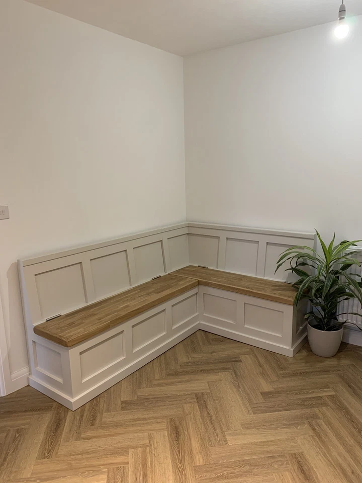 L Shape Dining Set / Banquette Kitchen Dining Seating - Image 2 of 3