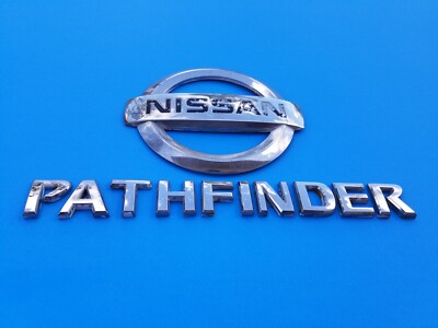 05 06 07 08 09 10 11 12 NISSAN PATHFINDER REAR GATE EMBLEM BADGE