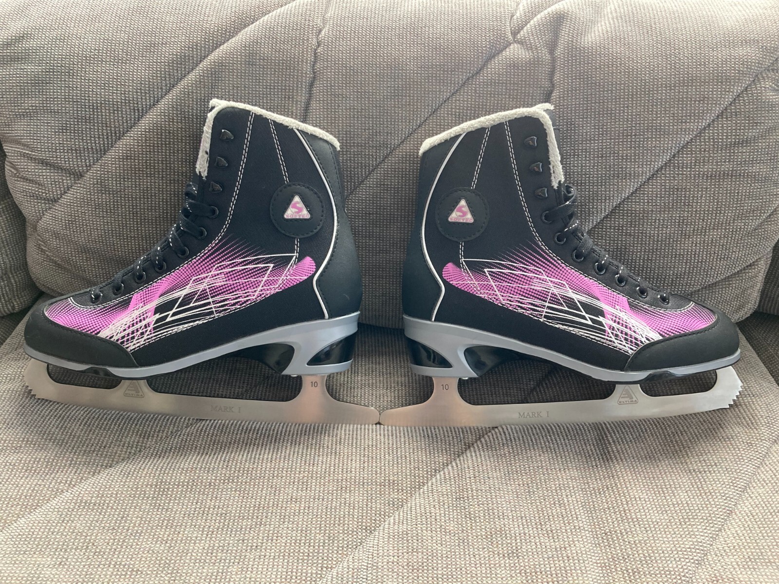 Jackson Ultima Figure Ice Skates Softec for Women Adult Size 8