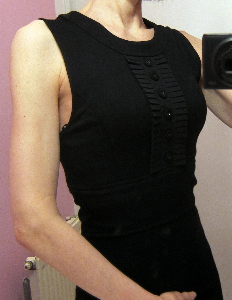 robe noire MANGO 34 - Photo 2/4