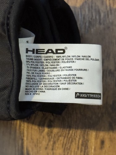 NWT Head Jr. Boy's Ski Insulated Dupont Sorona Mittens - Size: XXS (1-2) - Picture 4 of 4