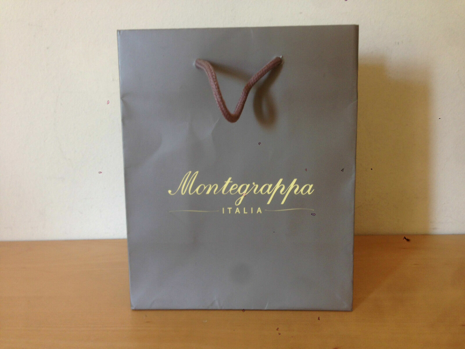Used - Montegrappa Paper Bag - 24 X 20 X 12 Cm - Used