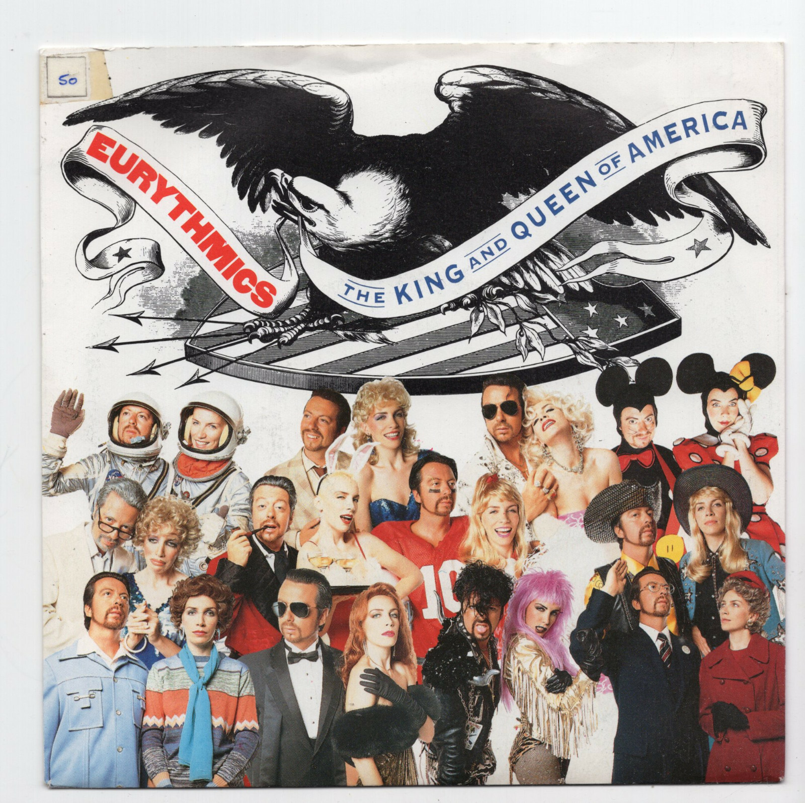 (W102) Eurythmics, The King & Queen Of America - 1990 - 7 inch vinyl A1/B1