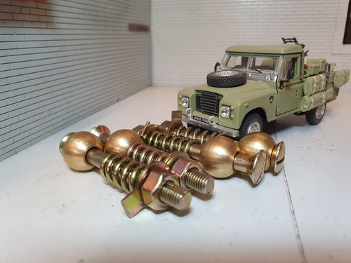 Land Rover Series 2 2a Door Hinge Pin Bolt Set 88 109 Truck Cab 2 Door 330953 x4 - Picture 3 of 5