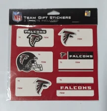 Atlanta Falcons Gift Stickers - Christmas Holiday Birthday - Perfect Presents