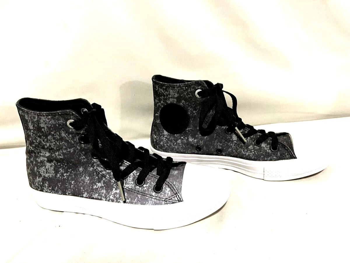 Converse All Star Chuck Taylor II Lunarlon Grey Hi Top Sneaker