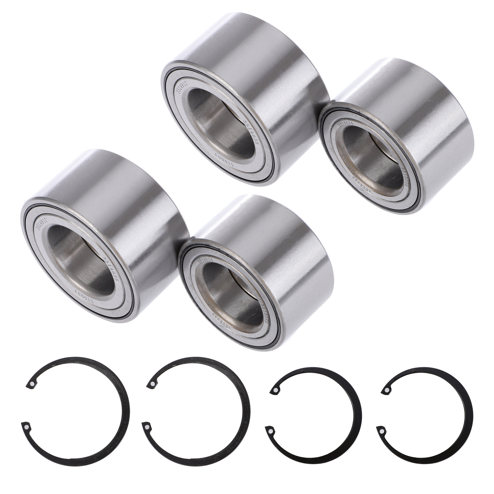 JINFANNIBI Front Wheel Bearings For Polaris Ranger 400-800 – 2001-2022, Stainless