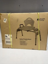 Sliding Transfer Bench / Shower Chair Suction Feet Resin & Stainless Steel Const