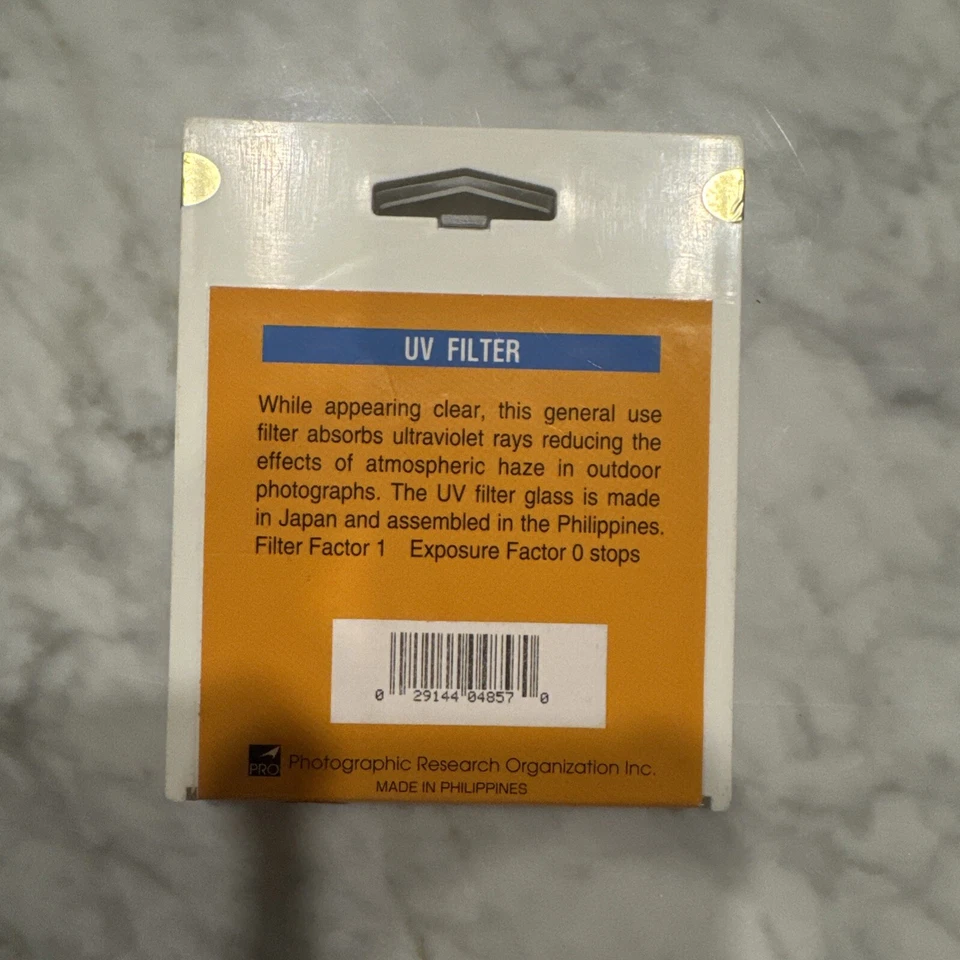Genuine ProMaster 77mm UV Precise Glass Lens Filter Japan 77 mm Glass Safety - Image 3 of 3
