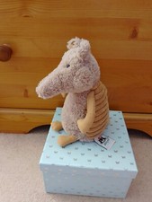 Jellycat. Angus Armadillo.Retired And Rare. Lovely Condition.