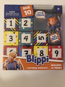 BLIPPI Box 10: Learning Numbers Includes 10 Pieces 9 boxes w/surprise inside 191726016175 | eBay
