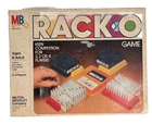 1982 Milton Bradley RACK-O Card Game Complete. Vintage.  Made USA.