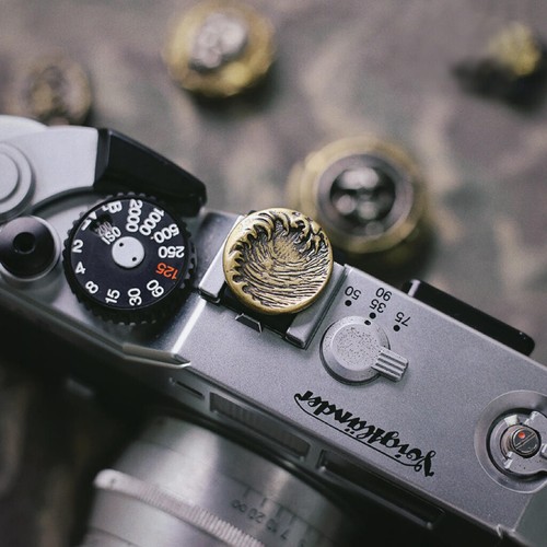 Camera Hot Shoe Cover Cap Shutter Button Skull For Leica Fuji Canon Nikon Sony - Picture 4 of 23