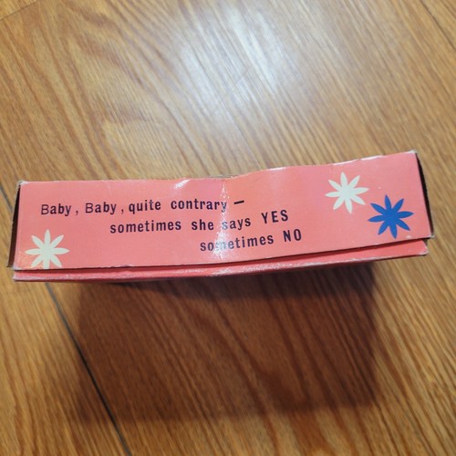 Vintage 1960's Baby Stella By Perfekta Yes/No Doll New In Original Box - Picture 4 of 9