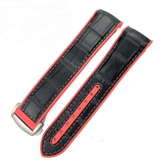 20-22mm Silicone Strap for OMEGA Seamaster Waterproof Sport Watch Band