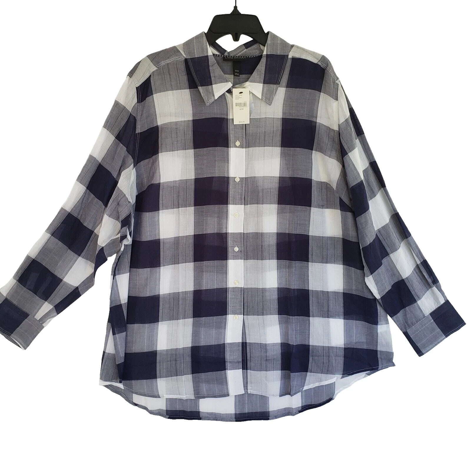 Lane Bryant Plaid Tops for Women