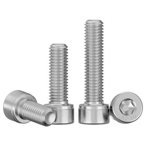 Tornillos de tapa de enchufe M1.6 M2 M3 A2 acero inoxidable hexagonal Allen pernos de llave DIN 912 - Imagen 3 de 64