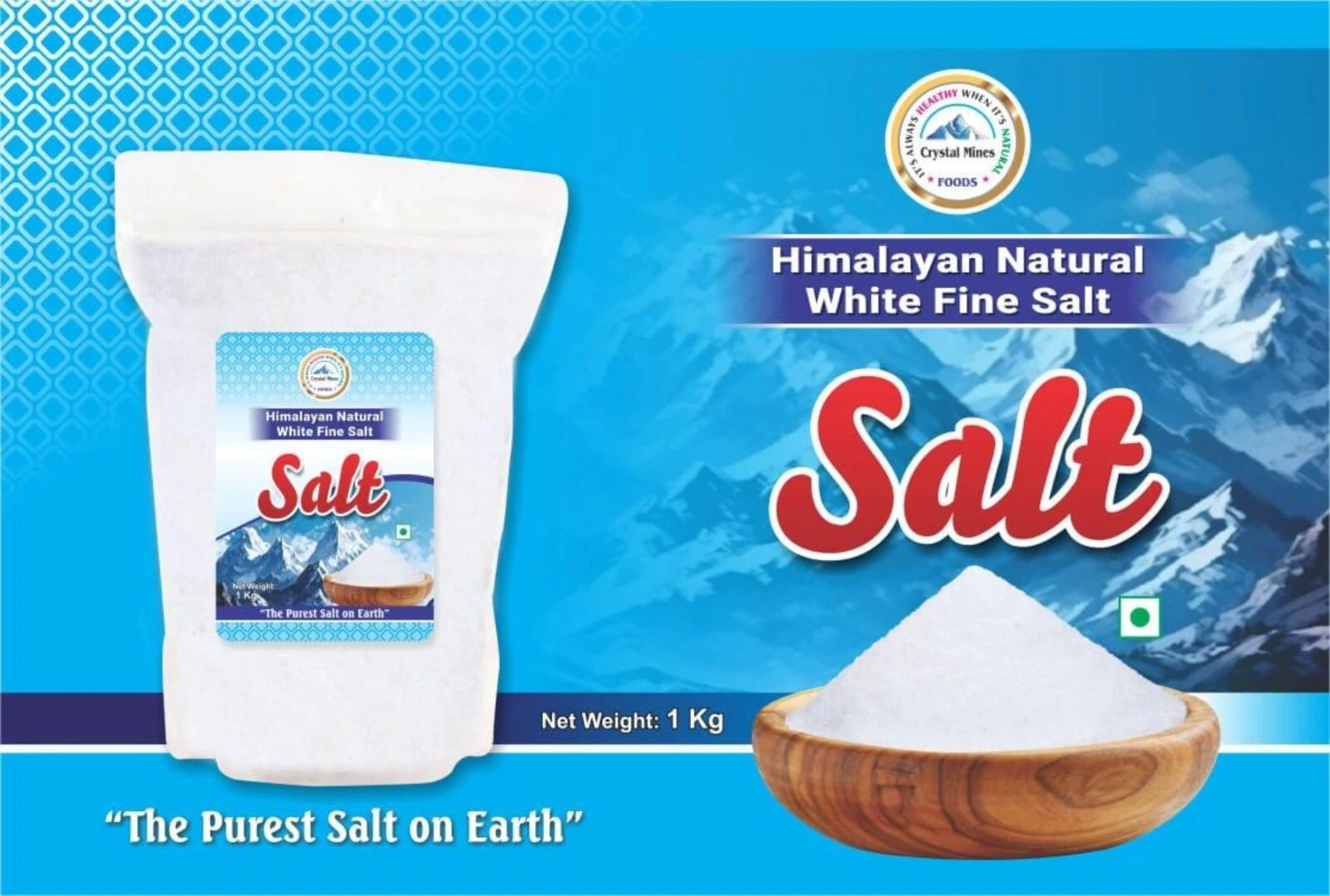 Himalayan White Fine Salt
