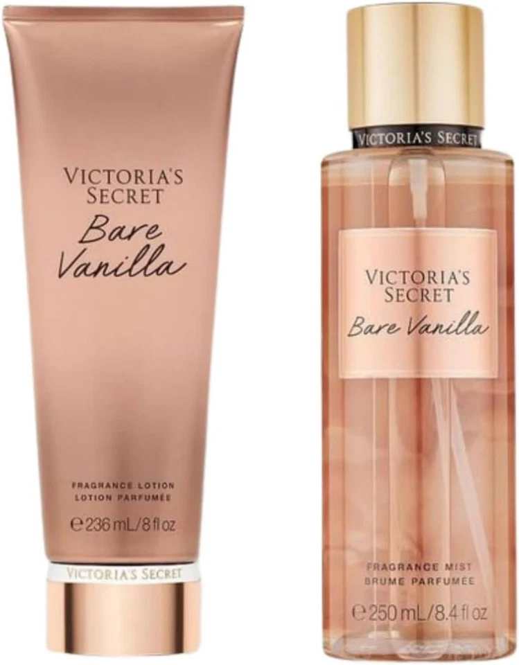 Victoria's Secret Bare Vanilla 8.4 oz Body Mist and Lotion Set - Image 3 of 3