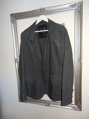 Firetrap men`s dark grey jacket size Large