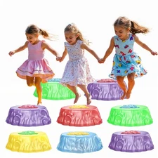 LittleTora Light Up Kids Stepping Stones - LED Lights Balance