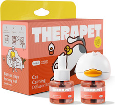 60-Day Cat Calming Diffuser - Cat Pheromone Diffuser for Stress, Pee Spraying, C
