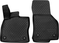 3D Fußmatten ELEMENT kompatible mit VW Caddy IV 2015- VORNE MATTEN, passgenau