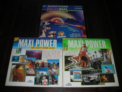 Maxi Power - 6 LPs - top Zustand