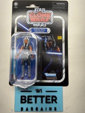 Star Wars Ahsoka Tano Mandalore 3.75  Action Figure MOC Clone Wars Vintage 2021